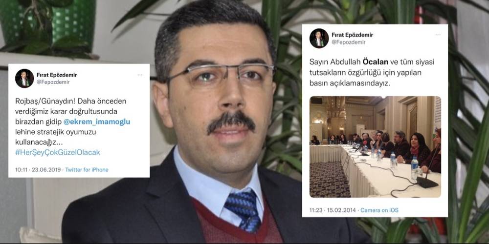 Teröristbaşı Öcalan’a özgürlük çağrısı yapan DİAYDER’in avukatı Fırat Epözdemir’den, Ekrem İmamoğlu’na stratejik destek